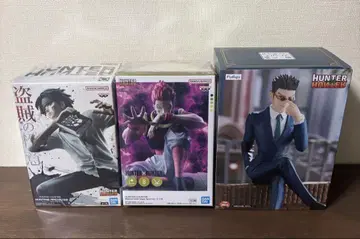 HUNTER x HUNTER 클로로, 히소카, 레오리오 피규어 3체 세트