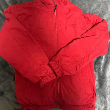 L.L.Bean 빨간색 리버서블 점퍼