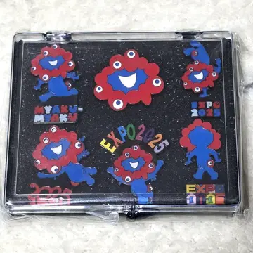 오사카 간사이 만박 회장 한정판 핀 배지 6개 세트