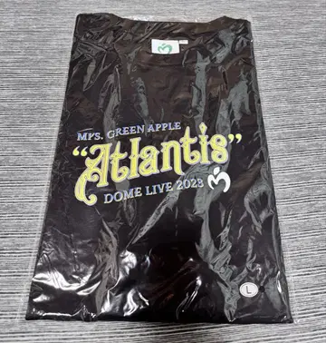 mrs. green apple Atlantist 셔츠 블랙 L