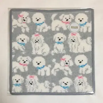 페이러 손수건 모후모후 완찬 실버 그레이