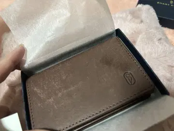 SAC'S BAR SMART PEOPLE 브라운 명함지갑