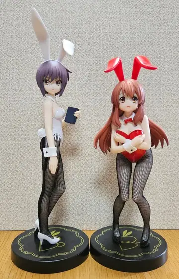 스즈미야 하루히의 우울 BiCute Bunnies 피규어 나가토 아사히나