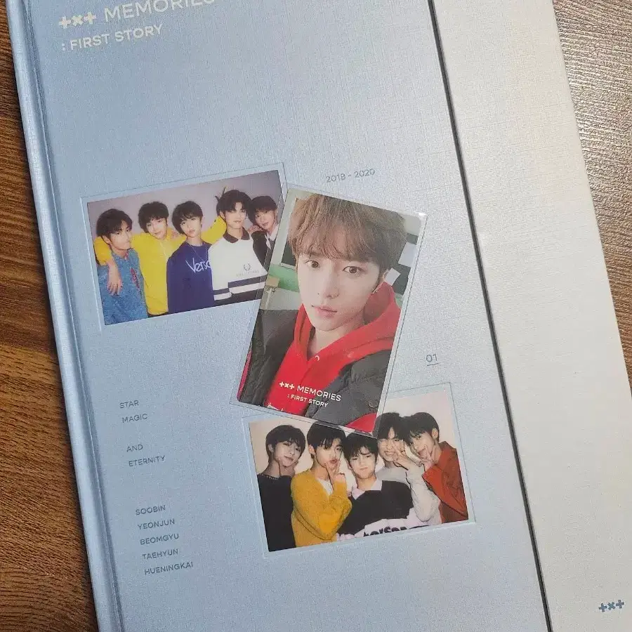 Tomorrow X Together txt memories dvd + beomgyu poca