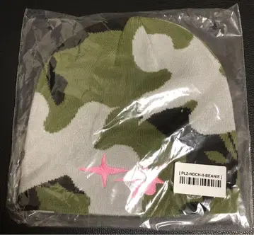 PLZ & PAM 콜라보 Oops 비니 니트 미사용 새상품