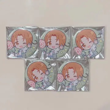 헤타리아 이탈리아 캔뱃지 미쿠가 5개 세트