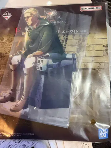 제일복권 진격의 거인 E상 빅 아크릴 스탠드 엘빈