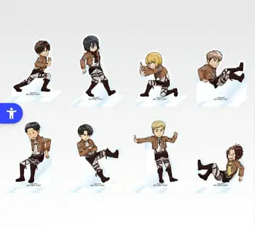 진격의 거인 아크릴 스탠드 제일복권 H상 짐승의 거인은 내가 쓰러뜨린다