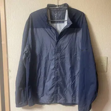 Nike Shield 나일론 자켓 네이비 and 그레이 XL