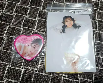 코토미나 요츠하 브로마이드 & 한정판 오리지널 캔 배지