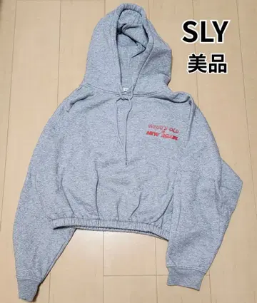 SLY 크롭 후드티