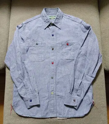 SUGAR CANE *일본제* 스트라이프 워크 셔츠