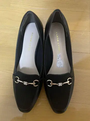 JELLY BEANS 로퍼 펌프스 후와사라 24cm 블랙
