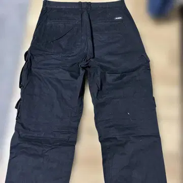 XLARGE 블랙 카고 팬츠