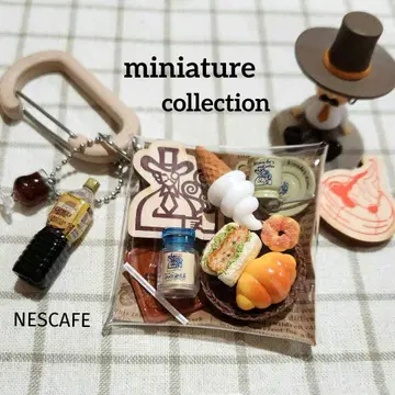 가챠 파우치 코메다 커피 미니어처 리멘트 NESCAFE 가챠