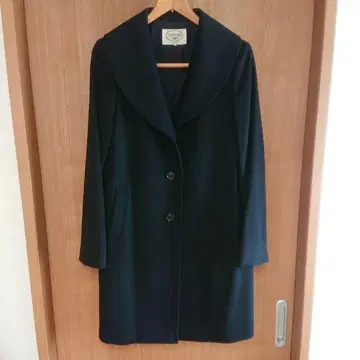 [ 새상품급 ] Aylesbury 캐시미어 100% 숄카라 블랙 일본제