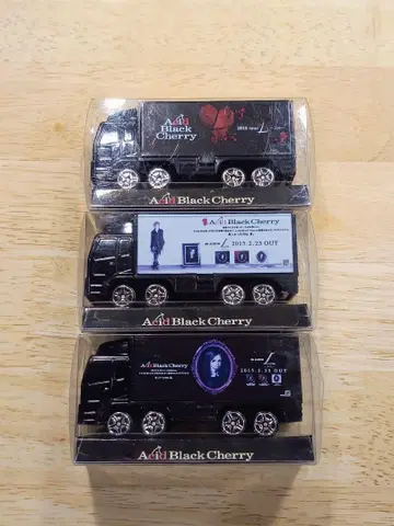 Acid Black Cherry 투어 트럭 미니카 3대 세트
