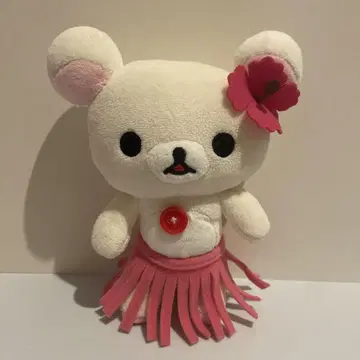 리락쿠마 코리락쿠마 알로하 썸머 플라 댄스 봉제 인형 헤이세이 레트로