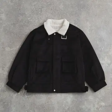 ADRER B-3 melton / boa flight jacket