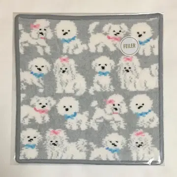 페이러 손수건 모후모후 완찬 실버 그레이