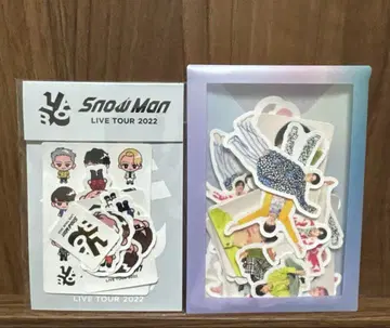 Snow Man 스노치루 스노라보 스티커 플렉 시일