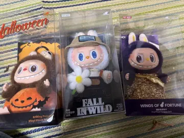 POPMART LABUBU THE MONSTERS 봉제 인형 3개