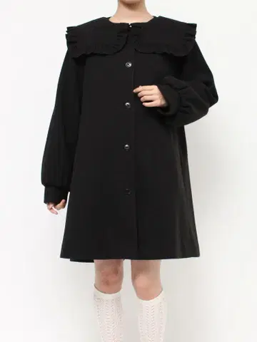 A라인 세일러 코트