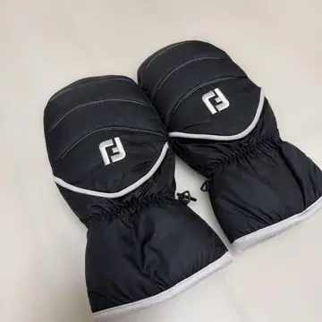 FootJoy 블랙 미튼 그로브
