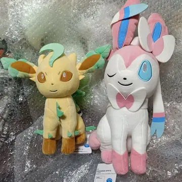 님피아 리피아 봉제 인형 묶음 판매 포켓몬