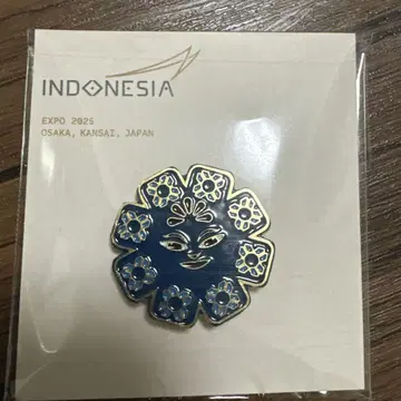 INDONESIA EXPO 2025 핀 배지