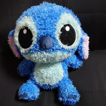 헤이세이 레트로 디즈니 스티치 하트랜드 복슬복슬 봉제 인형 레어