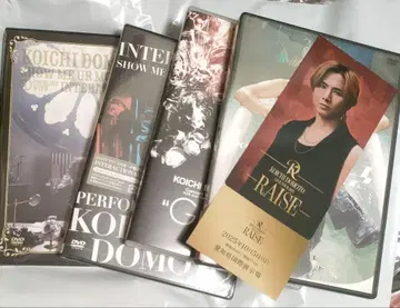 도모토 코이치 RAISE 회장 한정판 메모리얼 티켓+ DVD 4장