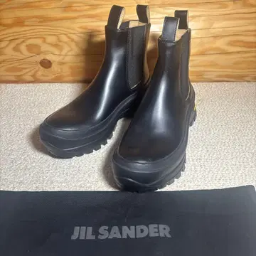 새상품 JIL SANDER 질 샌더 사이드 고어 부츠 앵클부츠 36