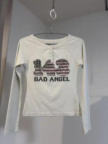 sculptor BAD ANGEL 셔츠 티셔츠 긴팔 아이보리