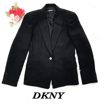 새상품급 DKNY 테일러드 자켓 블랙 4 고급스러운