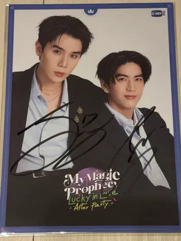 GMMTV My Magic Prophecy 친필 사인입 포토 카드