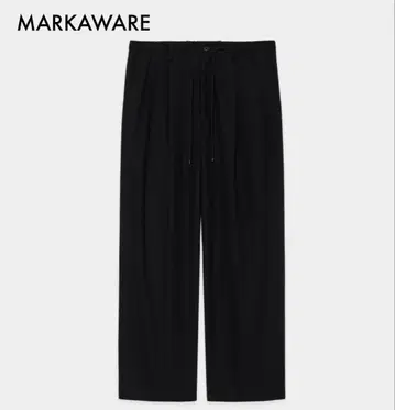 MARKAWARE 이지 트라우저 M 사이즈 새상품급 택 포함