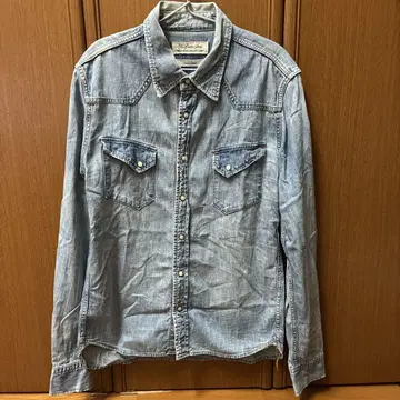 레미 리프 데님 셔츠