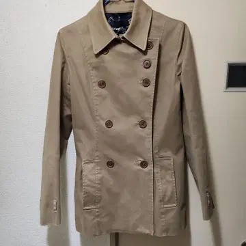 폴스미스 베이지 더블 브레스트 코트