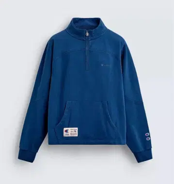CHAMPION X ZARA 지퍼 넥 스웨트 셔츠 S