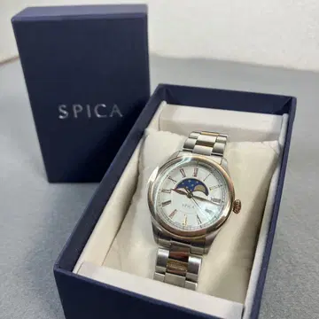 [ 새상품급 ] SPICA 자동 와인딩 손목시계 문페이즈