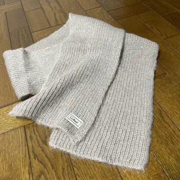 L.L.Bean 리브 머플러 라이트 베이지