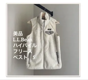 새상품급 L.L.Bean 하이 파일 플리스 베스트 S