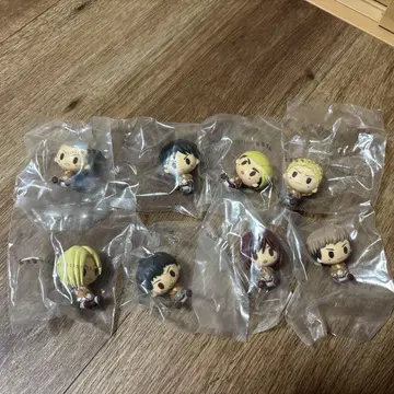 진격의 거인 제일복권 G상 쵸코놋코 피규어 8종 컴플리트