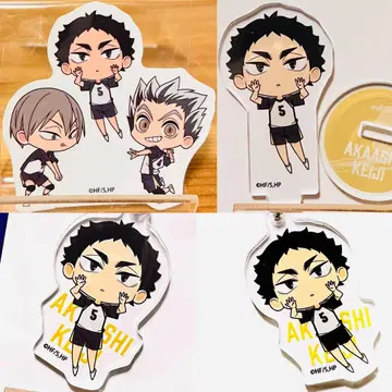 304 [새상품] 하이큐 아카아시 케이지 박스카페 콜라보카페 씰