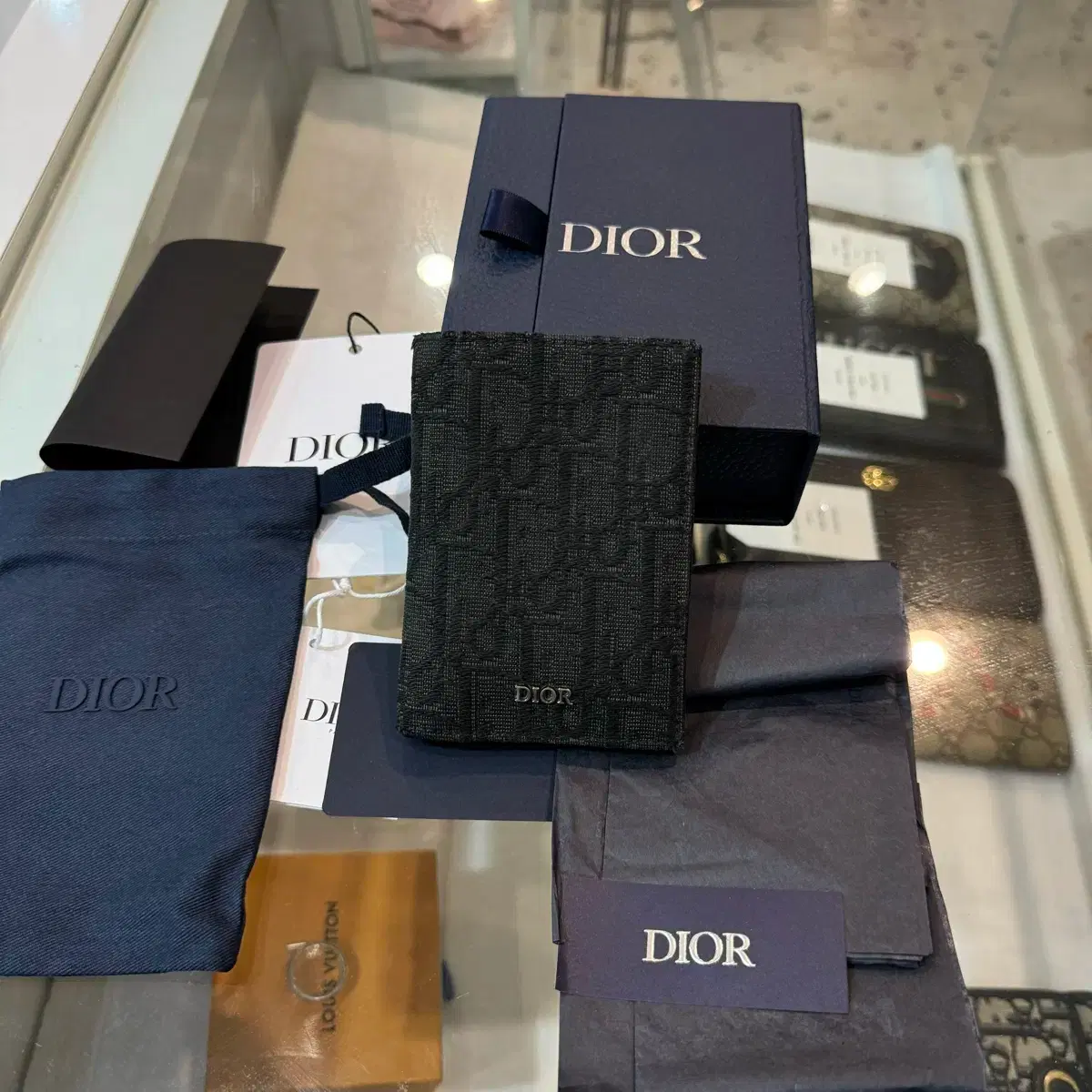 24s Dior Mens Cardholder DIOR 디올 [Authentic] 24 Model Dior