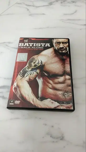 WWE 바티스타 I WALK ALONE 3장 세트 DVD
