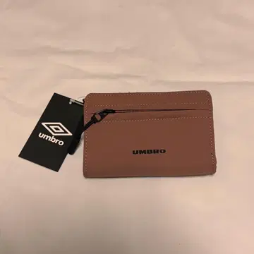 UMBRO 엄브로 이단 접이식 지갑 핑크 라운드 지퍼형