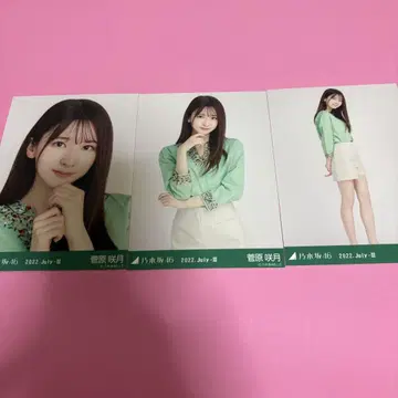 노기자카46 스가와라 사츠키 브로마이드 자수 컴프