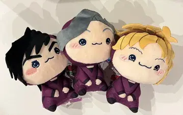 닌타마 란타로 모찌피코 봉제 인형 3종 세트